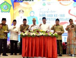 Di Usia ke-166, Kabupaten Sidoarjo Dipacu Maju: Plt. Bupati Subandi Ajak Semua Pihak Bangun Bersama