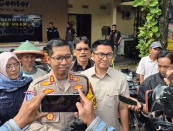 Polres Ngawi Amankan Tersangka Curanmor Modus Badut Keliling