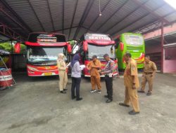 Satlantas Polres Kediri Kota Bersama Ditlantas Polda Jatim Gelar Ramcheck Menjelang Idul Fitri