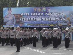 Polres Kediri Gelar Apel Pasukan Operasi Keselamatan Semeru 2025