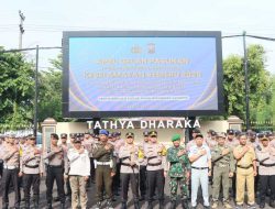 Apel Gelar Pasukan Operasi Keselamatan Semeru 2025 Polres Kediri Kota, Tekankan Tertib Berlalu Lintas Minimalisir Angka Kecelakaan