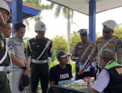 Polres Kediri Gelar Tes Urine dan Sosialisasi Operasi Keselamatan Semeru di Terminal Pare