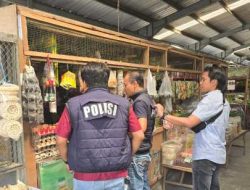 Satgas Pangan Polres Kediri Cek Pasar Pastikan Bahan Pokok Aman Jelang Ramadhan