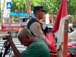 Mobil Senyum Polsek Gurah, Tulus Berbagi Kepada Sesama