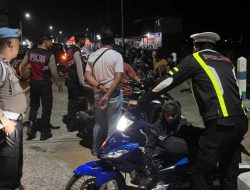 Polres Pacitan Amankan 27 Motor Tidak Sesuai Spektek Terlibat Balap Liar
