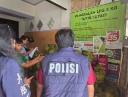 Antisipasi Kelangkaan, Polres Kediri Cek Ketersediaan Gas Subsidi