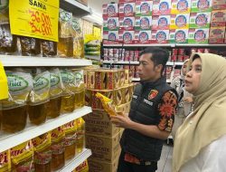 Tim Satgas Pangan Polres Blitar Kota Sidak Pasar Cek Ketersediaan Bapokting Jelang Ramadhan