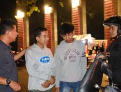 Patroli Rutin Polres Kediri Antisipasi Kejahatan Jalanan di SLG