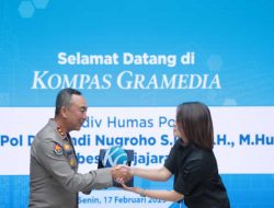 Media Visit ke Kompas Gramedia, Kadivhumas Perkuat Sinergitas