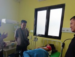 Operasi Keselamatan Semeru, Anggota Satlantas Polres Kediri Kota Beri Pertolongan Ibu Hamil Tua