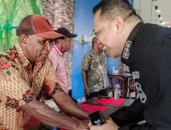 Temui Tokoh di Jayapura, Ada Pesan Penting dari Kasatgas Humas Ops Damai Cartenz 2025