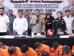 Tiga Pekan Polrestabes Surabaya Berhasil Ungkap 70 Kasus Curanmor, 42 Tersangka Diamankan