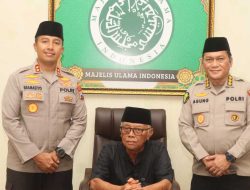 Jelang Ramadhan, Kapolres Kediri Kota Silaturahmi Ke Ketua Umum Majelis Ulama Indonesia