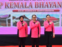 Ny. Juliati Sigit Prabowo Lakukan Peletakan Batu Pertama Pembangunan SMP Kemala Bhayangkari, Tanda Komitmen Pendidikan