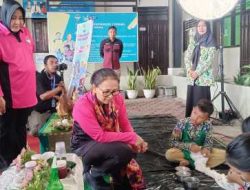 Ny. Juliati Sigit Prabowo Kunjungan ke SLB Kemala Bhayangkari 2 Gresik