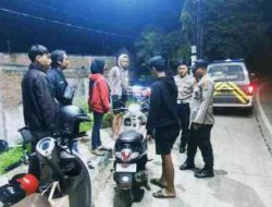 Polsek Babat Antisipasi Gesekan Antar Pemuda Sampaikan Himbauan Kamtibmas Kepada Para Pemuda