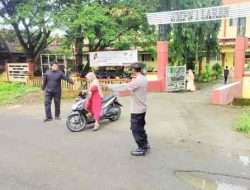 Polsek Laren Giat Commander Wish Pagi Hari di Wilayahnya