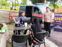 Polres Ngawi Gelar Pelayanan Keliling Gratis Untuk Laporan Kehilangan