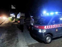 Antisipasi Gangguan Kamtibmas Polsek Babat Tingkatkan Patroli Malam Hari