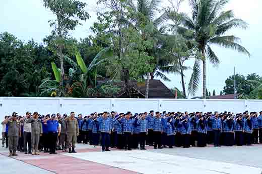 Pimpin Apel Gabungan Seluruh Opd