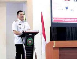 Pj. Bupati Takalar Saksikan Penandatanganan Perjanjian Kinerja (PK) Tahun 2025 Serentak, Ini Penyampaiannya