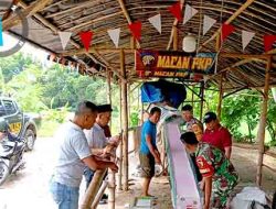 Polisi bersama TNI Bongkar Arena Judi Berkedok Lomba Kelereng di Pamekasan