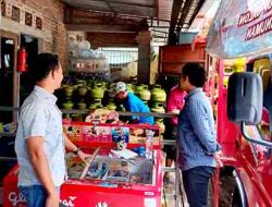 Polres Ngawi Cek Ketersediaan LPG 3 kg