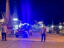 Polsek Laren Antisipasi Balap Liar Serta Kejahatan Jalanan