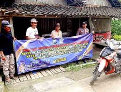 Polsek Laren Terus Gencarkan Sosialisasi Oprasi Keselamatan Semeru 2025