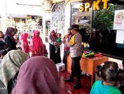 Polsek Sekaran Berikan Edukasi Anak sejak Dini Tentang Keselamatan Berlalu Lintas
