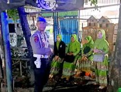 Polsek Sekaran Giat Pengamanan Pemberangkatan Ranting Muslimat NU Kecamatan Sekaran