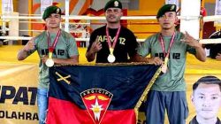Prajurit Yonarmed 12 Kostrad Berprestasi Di Kejurda Tarung Bebas Piala Bupati Tuban 2025