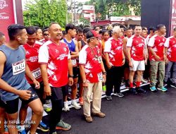 Semarak HUT ke 52, PDI Perjuangan Ngawi Gelar “Runesia Soekarno Run”