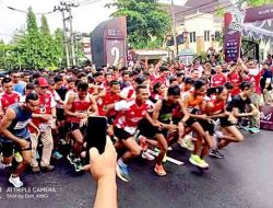 Semarak Hut Ke 52, Pdi Perjuangan Ngawi Gelar Runesia Soekarno Run 1