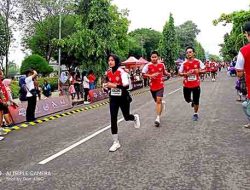 Semarak Hut Ke 52, Pdi Perjuangan Ngawi Gelar Runesia Soekarno Run 2