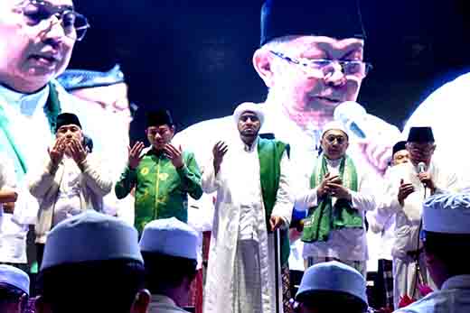 Sidoarjo Bersholawat Meriahkan Hari Jadi Kabupaten Sidoarjo Ke 166