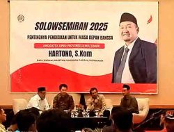 Solowsemiran, Anggota DPRD Jawa Timur Partai Gerindra Hartono Sampaikan Pesan Penting Pendidikan Politik