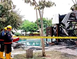 Tiga Korban Jiwa Dalam Peristiwa Kebakaran di Mahkota Cafe dan Homestay