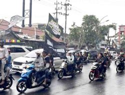 Konvoi Motor di Surabaya Ganggu Lalu Lintas Jelang Lebaran