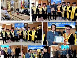 Anggota Depkumham PJI Advokat Lukas Santoso Lulus Doktor IP 3,82