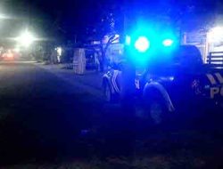 Antisipasi Kejahatan di Malam Hari Anggota Polsek Sekaran Melaksanakan Kegiatan Patroli Blue Light