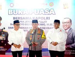 Buka Bersama Dengan Buruh, Kapolri Sampaikan Kabar Gembira