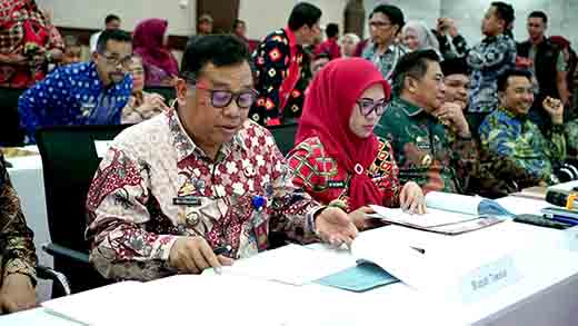 Bupati takalar ambil langkah tegas atasi inflasi sulsel di high level meeting tpid