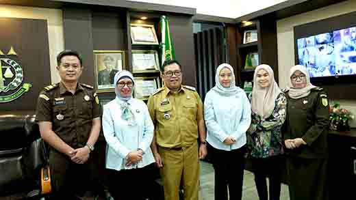 Bupati takalar kunjungi kodim 1426, kejaksaan negeri, dan mapolres takalar 3