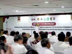 Bupati tuban hadiri rakor kpk, tegaskan komitmen pemerintahan bersih 2