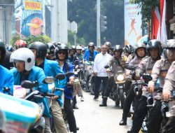 BEM PTNU dan Polri Gelar Bansos di Beberapa Wilayah