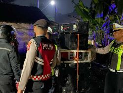 Patroli SOTR Polres Kediri Cegah Balap Liar dan Penggunaan Sound System Berlebihan