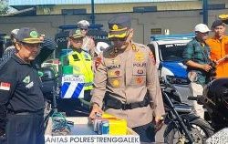 Operasi Ketupat 2025 Polres Trenggalek Sediakan Patroli Bensin dan Tambal Ban Gratis di JLS