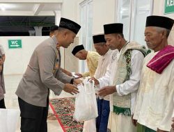 Lewat Subuh Keliling, Kapolres Kediri Kota Ajak Warga Jaga Kamtibmas