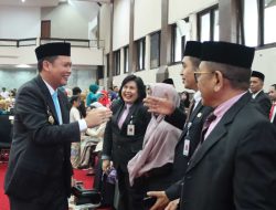 Wakil Bupati Takalar bersama Kepala Daerah se- Sulsel Hadiri Pelantikan Bupati Dan Wakil Bupati Jeneponto Periode 2025-2030
